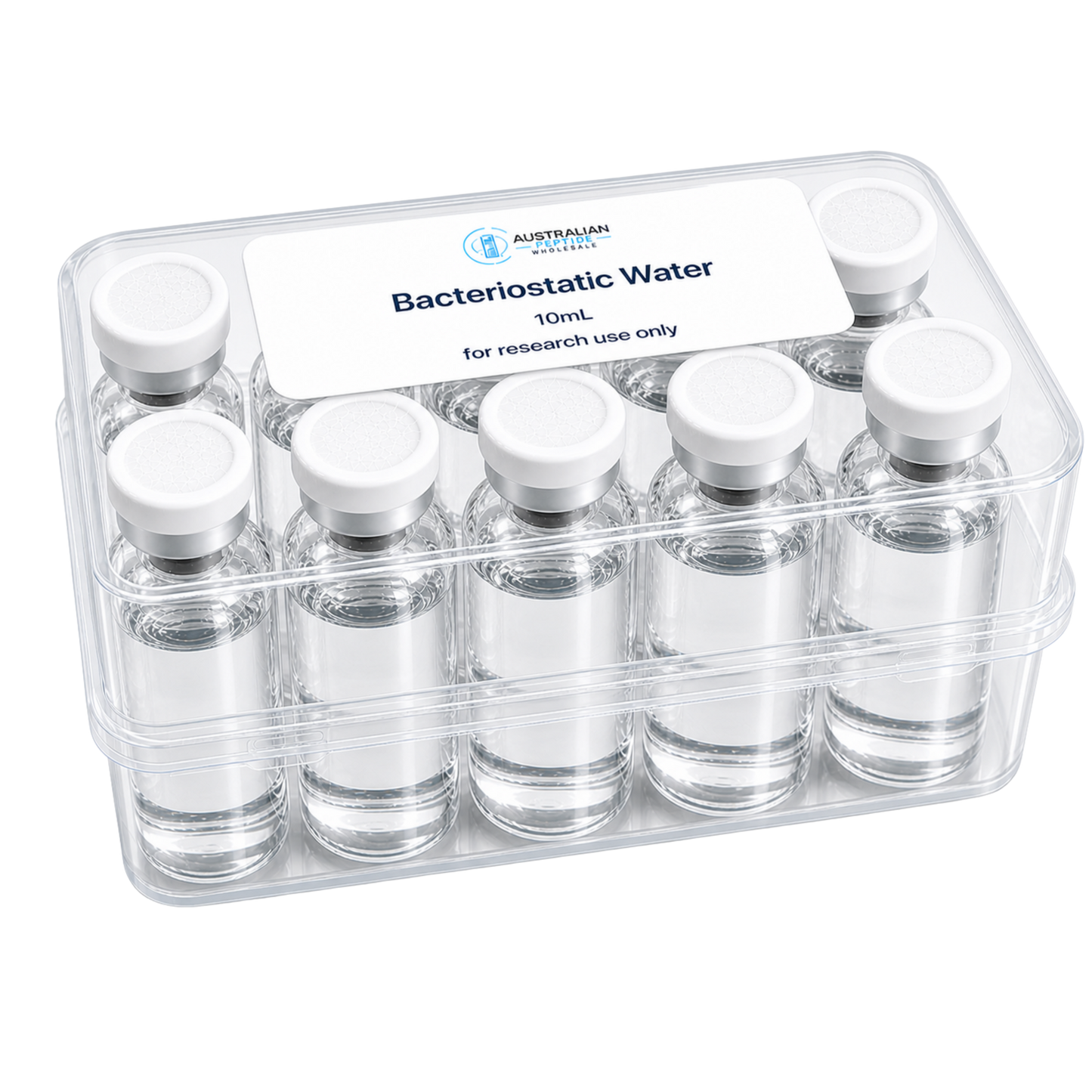 bacteriostatic water 10ml australia sterile research solution vial