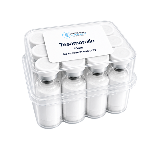 tesamorelin 10mg 10 vial box wholesale australia peptide supplier